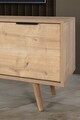 Comoda TV, Hanah Home, Sina 3619, 160x59x35 cm, PAL, Stejar safir / Antracit