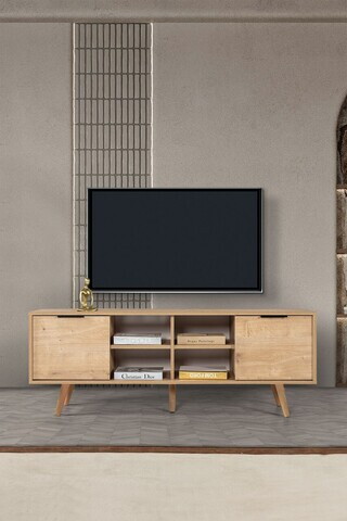 Comoda TV, Hanah Home, Sina 3622, 160x59x35 cm, PAL, Maro