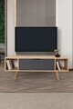Comoda TV, Hanah Home, Mesir 3324, 130x47x35 cm, PAL, Stejar safir / Antracit