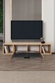 Comoda TV, Hanah Home, Mesir 3324, 130x47x35 cm, PAL, Stejar safir / Antracit