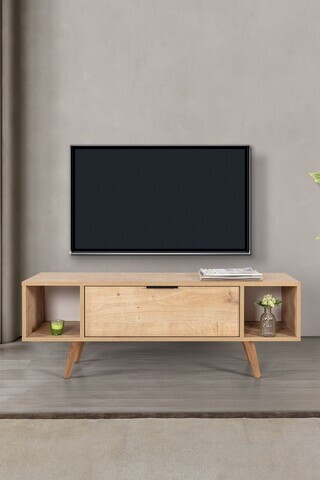 Comoda TV, Hanah Home, Mesir 3327, 130x47x35 cm, PAL, Maro
