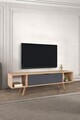 Comoda TV, Hanah Home, Mesir 3624, 160x47x35 cm, PAL, Stejar safir / Antracit