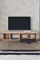 Comoda TV, Hanah Home, Venüs 3341, 130x46x35 cm, PAL, Stejar safir / Antracit