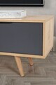 Comoda TV, Hanah Home, Venüs 3341, 130x46x35 cm, PAL, Stejar safir / Antracit