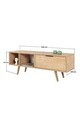 Comoda TV, Hanah Home, Venüs 3342, 130x46x35 cm, PAL, Maro