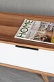 Comoda TV, Hanah Home, Venüs 3344, 130x46x35 cm, PAL, Nuc/Alb
