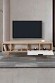 Comoda TV, Hanah Home, Venüs 3640, 160x46x35 cm, PAL, Stejar Safir / Alb