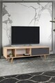 Comoda TV, Hanah Home, Venüs 3641, 160x46x35 cm, PAL, Stejar safir / Antracit