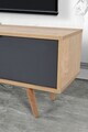 Comoda TV, Hanah Home, Venüs 3641, 160x46x35 cm, PAL, Stejar safir / Antracit