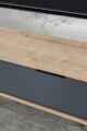 Comoda TV, Hanah Home, Venüs 3641, 160x46x35 cm, PAL, Stejar safir / Antracit