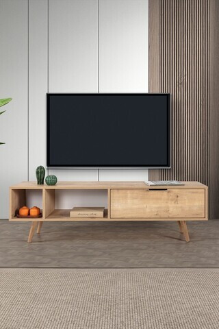 Comoda TV, Hanah Home, Venüs 3642, 160x46x35 cm, PAL, Maro