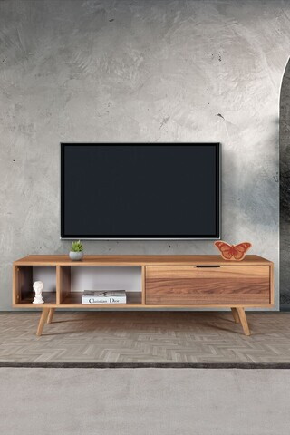 Comoda TV, Hanah Home, Venüs 3643, 160x46x35 cm, PAL, Maro