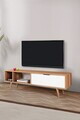 Comoda TV, Hanah Home, Venüs 3644, 160x46x35 cm, PAL, Nuc/Alb