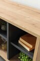Comoda TV, Hanah Home, Şile 3109, 100x60x35 cm, PAL, Stejar safir / Antracit