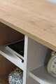 Comoda TV, Hanah Home, Şile 3111, 100x60x35 cm, PAL, Stejar safir / Antracit