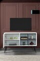 Comoda TV, Hanah Home, Şile 3112, 100x60x35 cm, PAL, Alb / Antracit