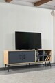Comoda TV, Hanah Home, Şile 3609, 160x60x35 cm, PAL, Stejar safir / Antracit