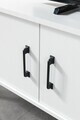 Comoda TV, Hanah Home, Şile 3612, 160x60x35 cm, PAL, Alb / Antracit