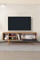 Comoda TV, Hanah Home, Ela 3331, 130x47x35 cm, PAL, Nuc / Antracit