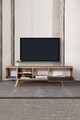 Comoda TV, Hanah Home, Ela 3631, 160x47x35 cm, PAL, Nuc / Antracit