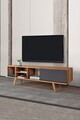 Comoda TV, Hanah Home, Ela 3631, 160x47x35 cm, PAL, Nuc / Antracit