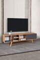 Comoda TV, Hanah Home, Ela 3631, 160x47x35 cm, PAL, Nuc / Antracit