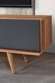 Comoda TV, Hanah Home, Ela 3631, 160x47x35 cm, PAL, Nuc / Antracit