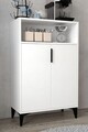 Dulap multifunctional, Hanah Home, Ada 1201, 72x114x36.5 cm, PAL, Alb