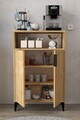 Dulap multifunctional, Hanah Home, Ada 1203, 72x114x36.5 cm, PAL, Maro