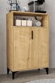 Dulap multifunctional, Hanah Home, Ada 1203, 72x114x36.5 cm, PAL, Maro