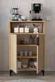 Dulap multifunctional, Hanah Home, Ada 1205, 72x114x36.5 cm, PAL, Maro