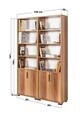 Corp biblioteca, Hanah Home, Evm 8203, 120x187x30 cm, PAL, Maro