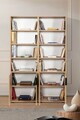Corp biblioteca, Hanah Home, Evm 8205, 120x187x30 cm, PAL, Maro