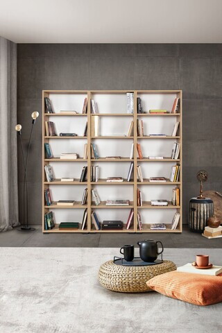 Corp biblioteca, Hanah Home, Evm 8322, 180x187x30 cm, PAL, Maro