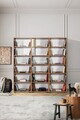 Corp biblioteca, Hanah Home, Evm 8323, 180x187x30 cm, PAL, Maro