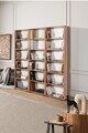 Corp biblioteca, Hanah Home, Evm 8323, 180x187x30 cm, PAL, Maro