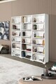Corp biblioteca, Hanah Home, Evm 8324, 180x187x30 cm, PAL, Alb