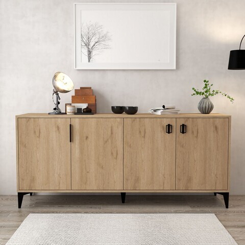 Consola, Hanah Home, Deren 4006, 180x78x44 cm, PAL, Maro