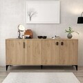 Consola, Hanah Home, Deren 4006, 180x78x44 cm, PAL, Maro
