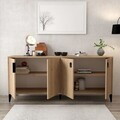 Consola, Hanah Home, Deren 4006, 180x78x44 cm, PAL, Maro