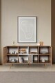 Consola, Hanah Home, Sina 4621, 160x82x44 cm, PAL, Stejar Safir / Alb