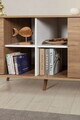 Consola, Hanah Home, Sina 4621, 160x82x44 cm, PAL, Stejar Safir / Alb