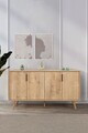 Consola, Hanah Home, Sırma 4514, 150x82x44 cm, PAL, Maro