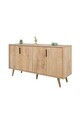 Consola, Hanah Home, Sırma 4514, 150x82x44 cm, PAL, Maro