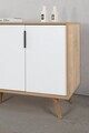 Consola, Hanah Home, Sırma 4515, 150x82x44 cm, PAL, Stejar Safir / Alb