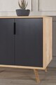 Consola, Hanah Home, Sırma 4516, 150x82x44 cm, PAL, Stejar safir / Antracit
