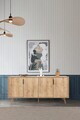 Consola, Hanah Home, Sırma 4814, 180x82x44 cm, PAL, Maro