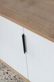 Consola, Hanah Home, Sırma 4815, 180x82x44 cm, PAL, Stejar Safir / Alb