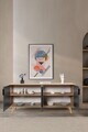Consola, Hanah Home, Sırma 4816, 180x82x44 cm, PAL, Stejar safir / Antracit
