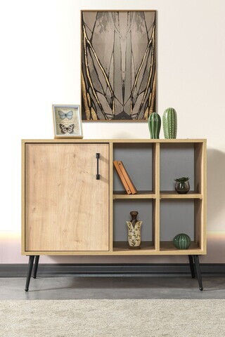 Consola, Hanah Home, Şile 4108, 100x83x44 cm, PAL, Maro